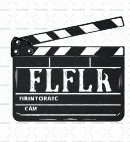 Klappern von Filmklappen im Vintage